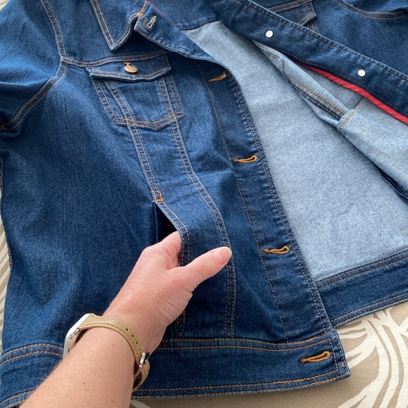 LIZ CLAIBORNE denim jean jacket - Picture 4 of 8